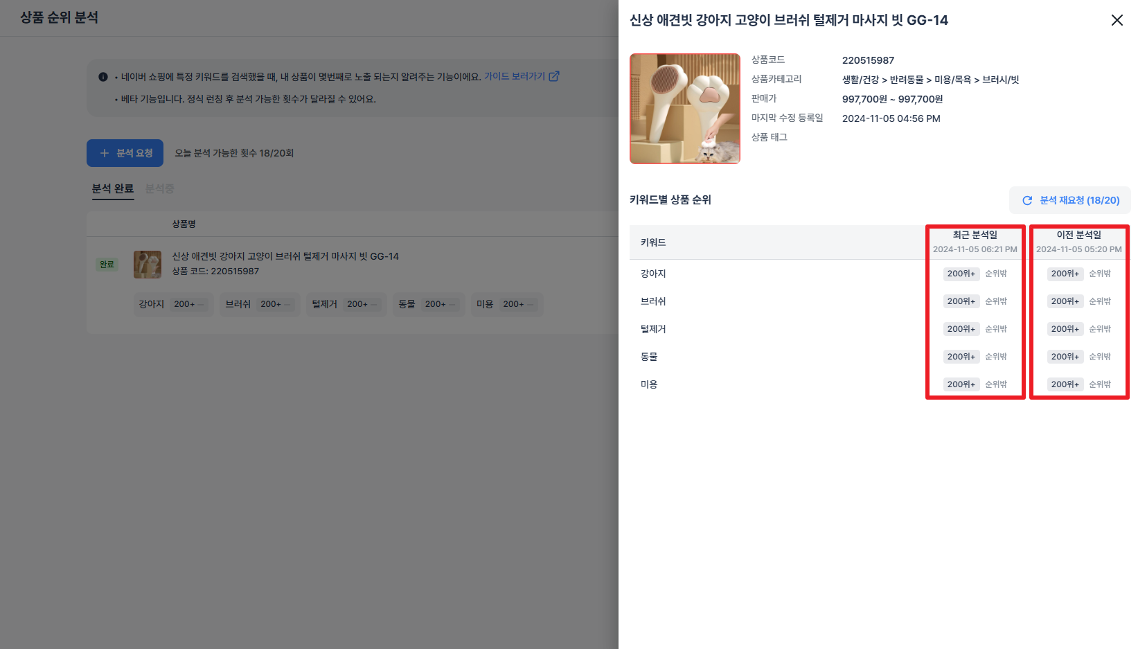 중국 구매대행 윈들리 프로그램 상품 분석 