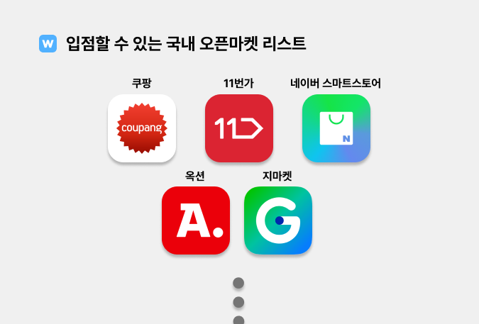 국내 오픈마켓 리스트