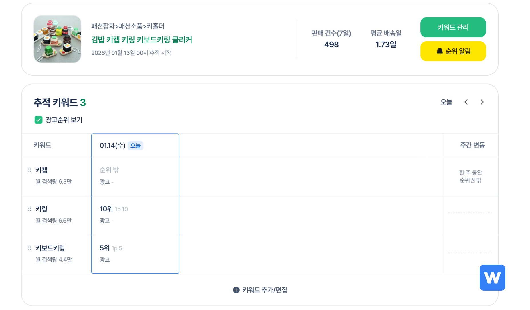 판다랭크-상품-순위