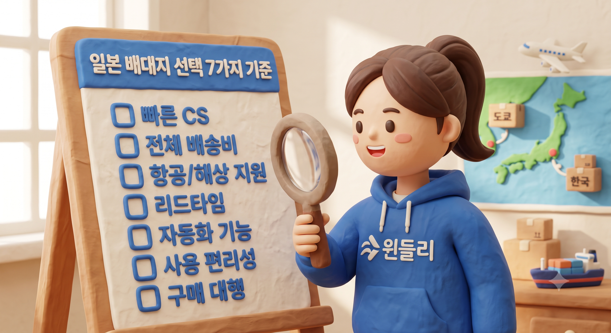 일본 배대지 선택 기준