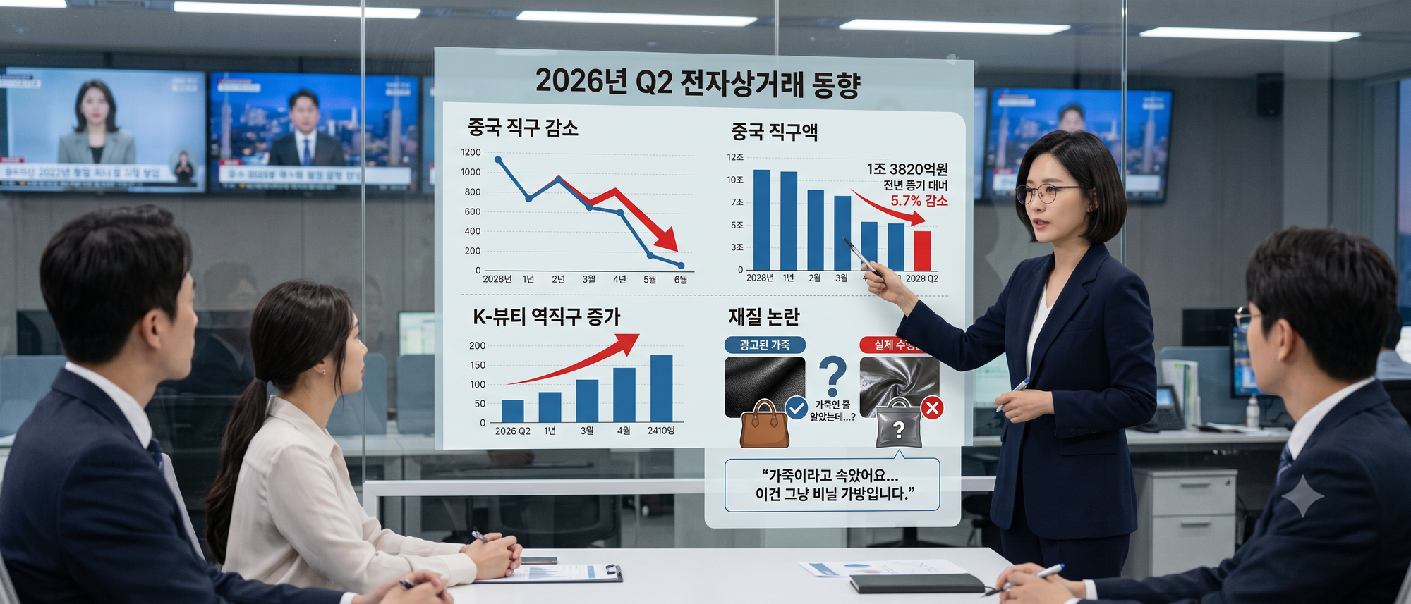 2026년 2분기 전자상거래 동향(AI 생성이미지)