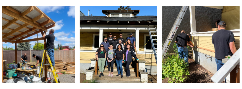 Pictures of the Volunteer workers