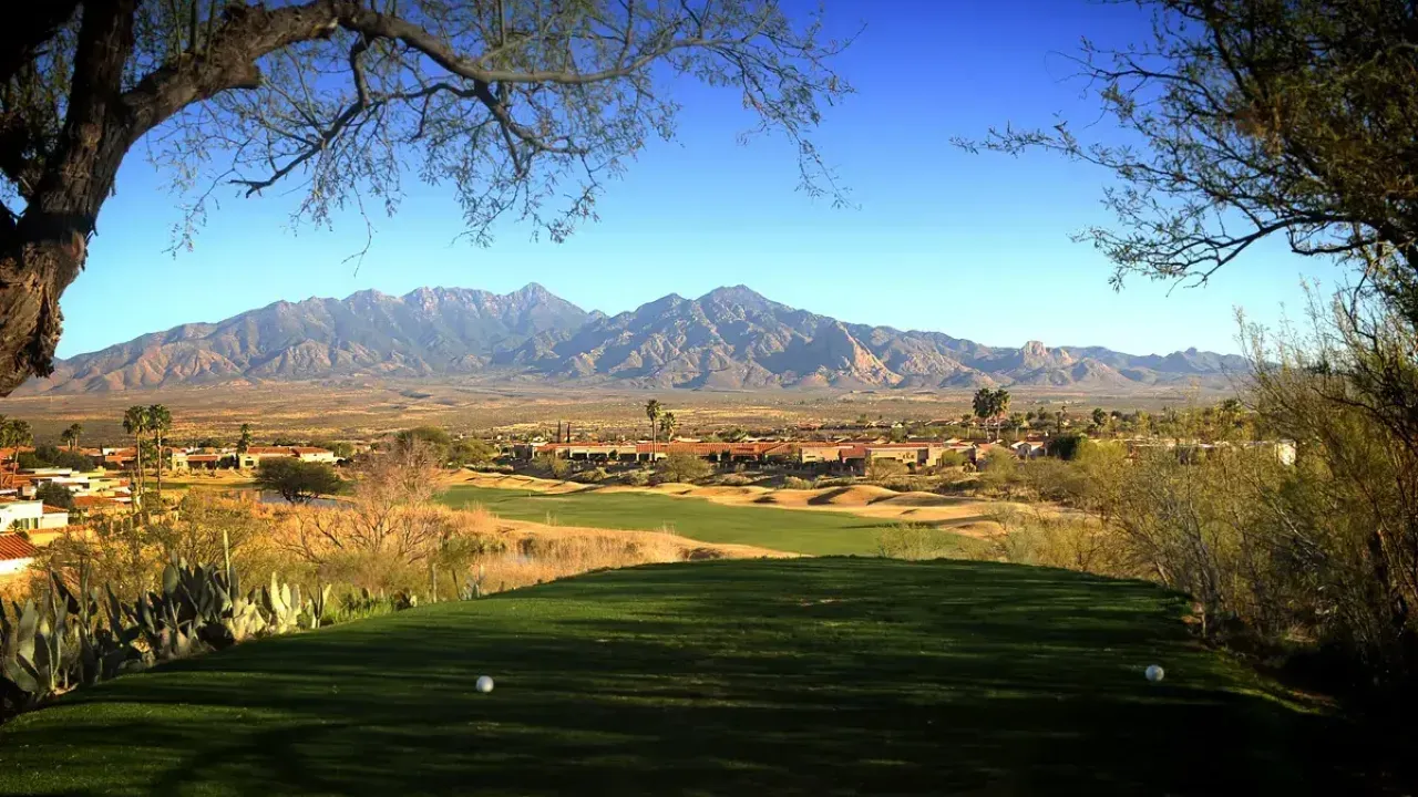 A view of the mountains in Arizona