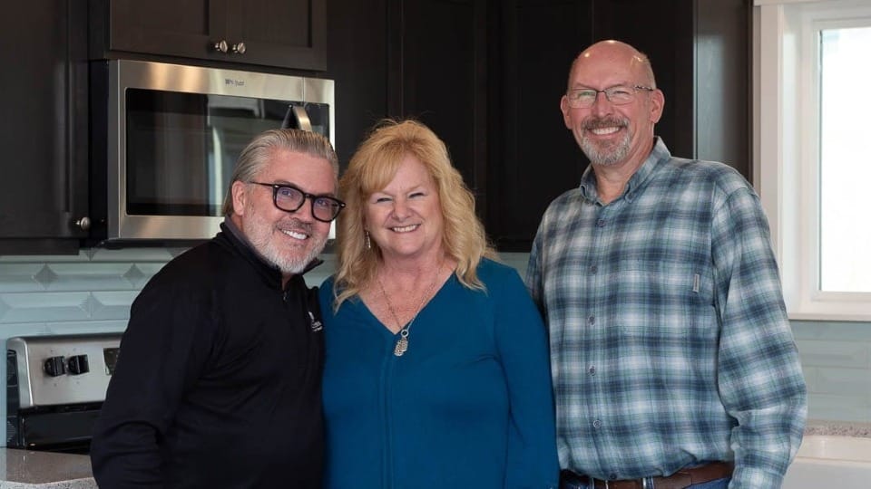 Hickman Family with Adair Home Team Member