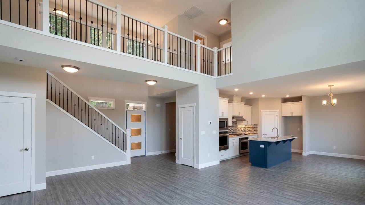 Interior of a custom Home build