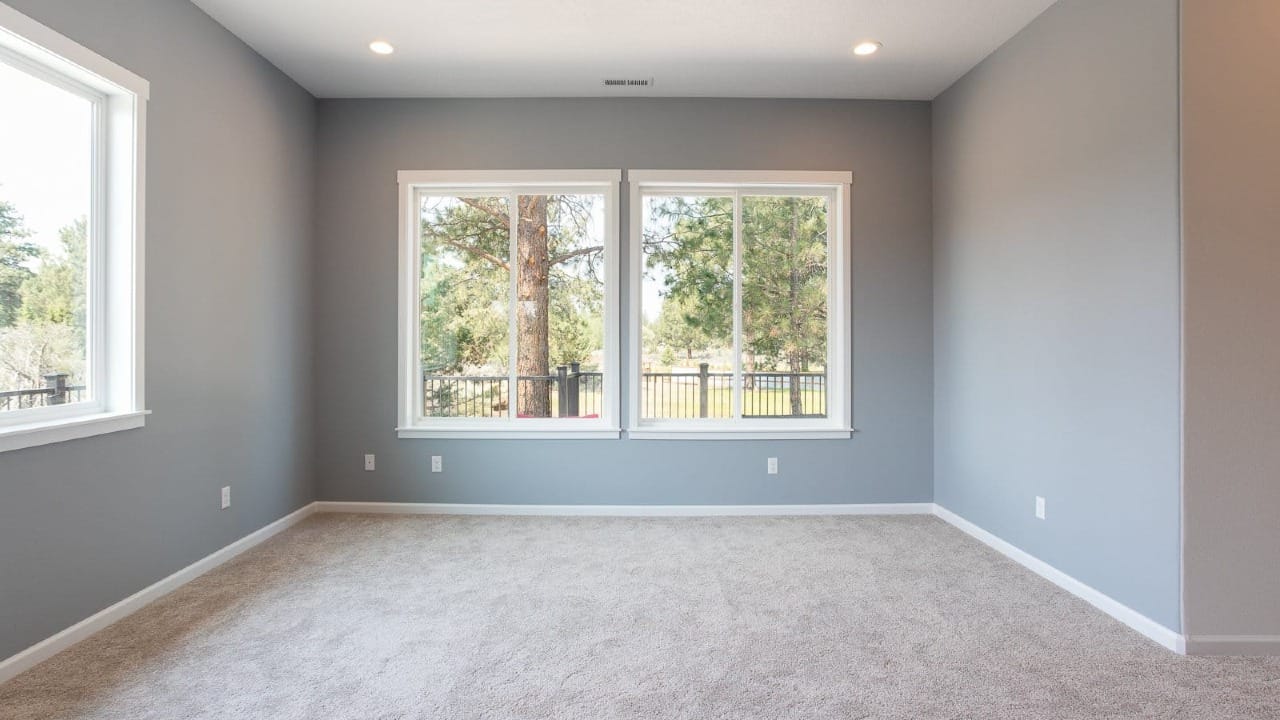 The bedroom in the cachmere house