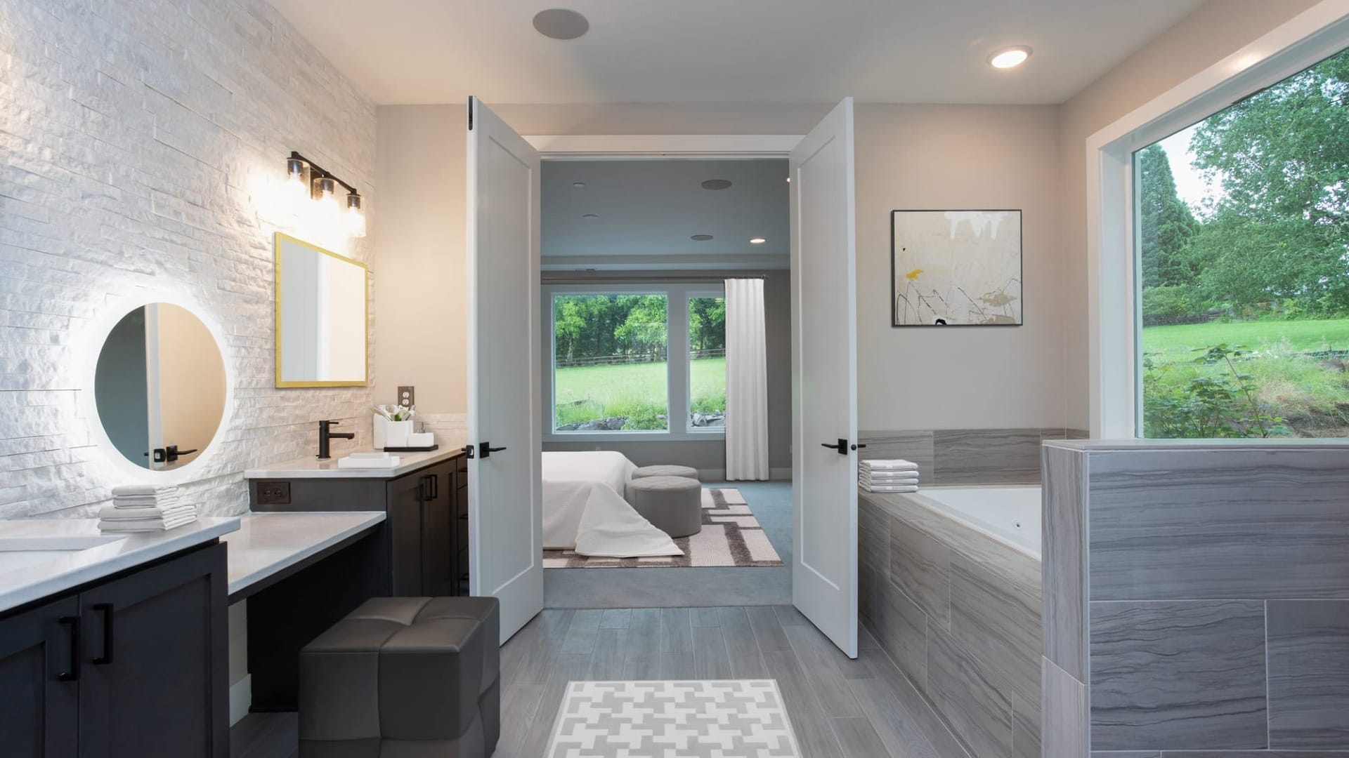 Adair Homes Master Suite Master Bath