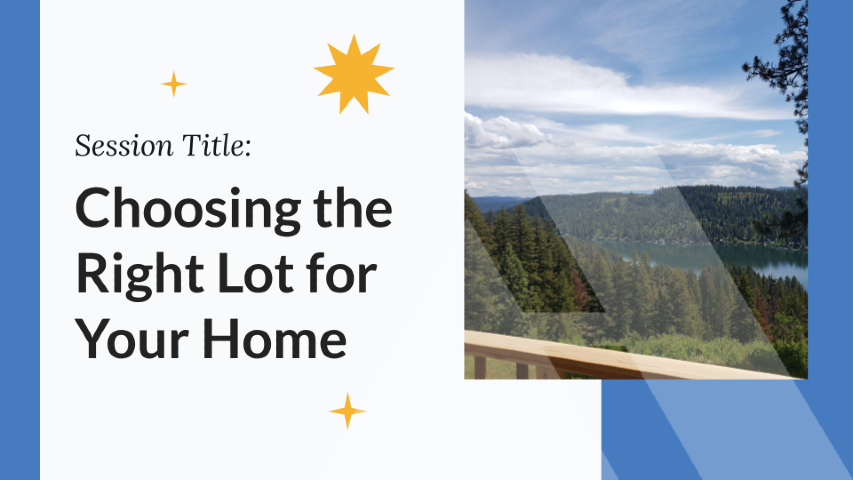 An ad for choosing our lot