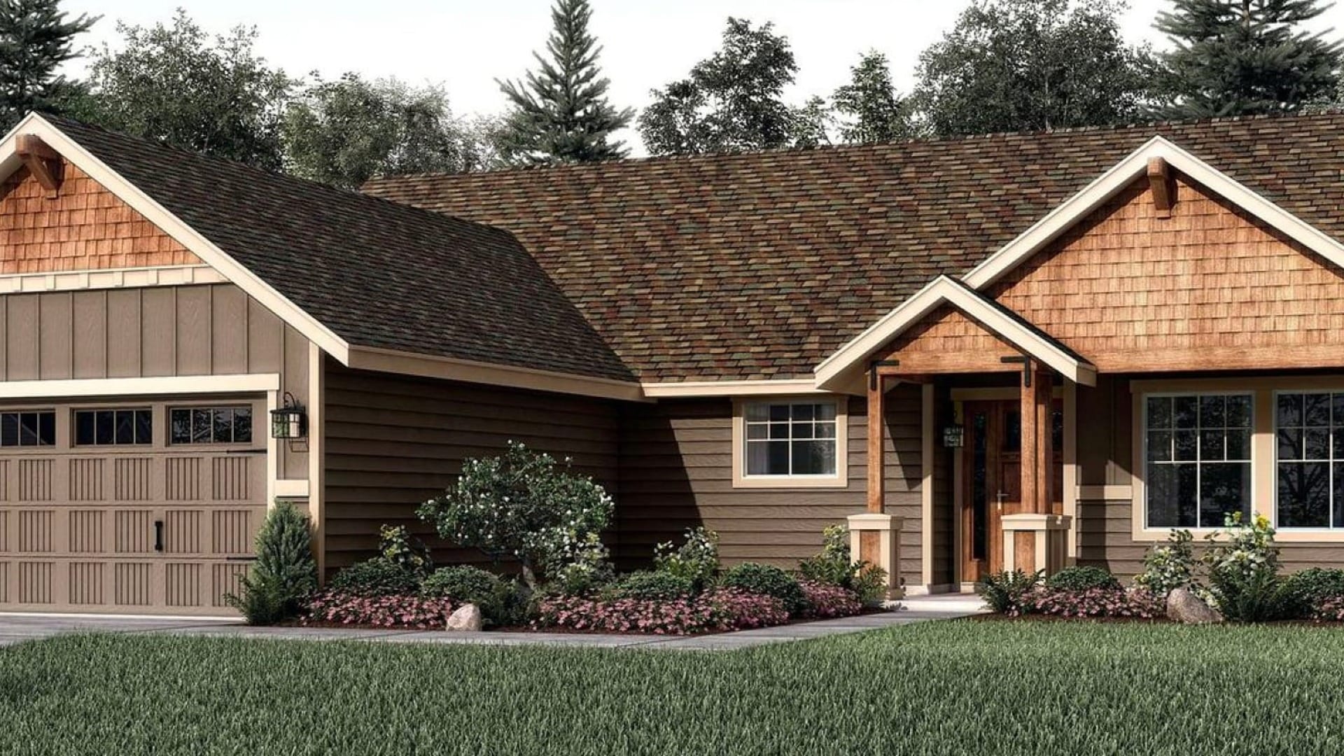 Adair homes rustic home example