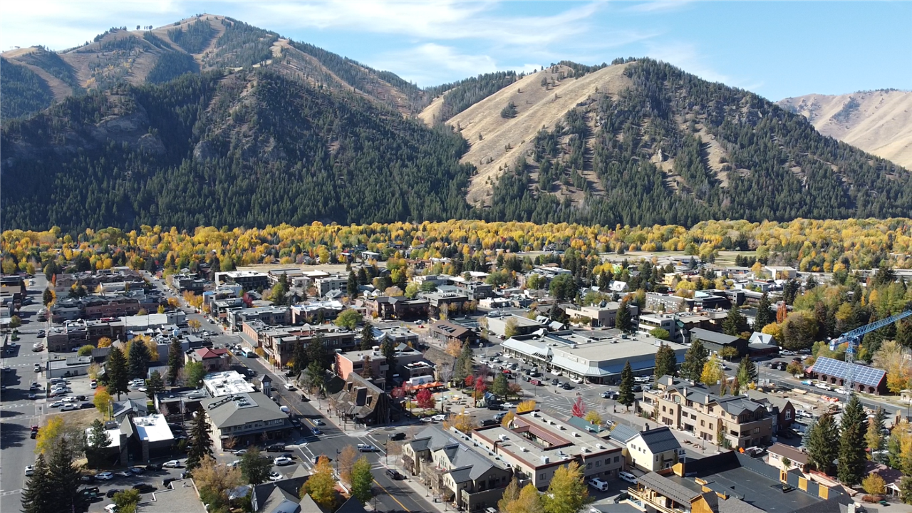 City view of Blaine County