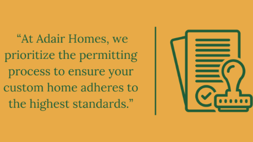 A quote from Adair Homes