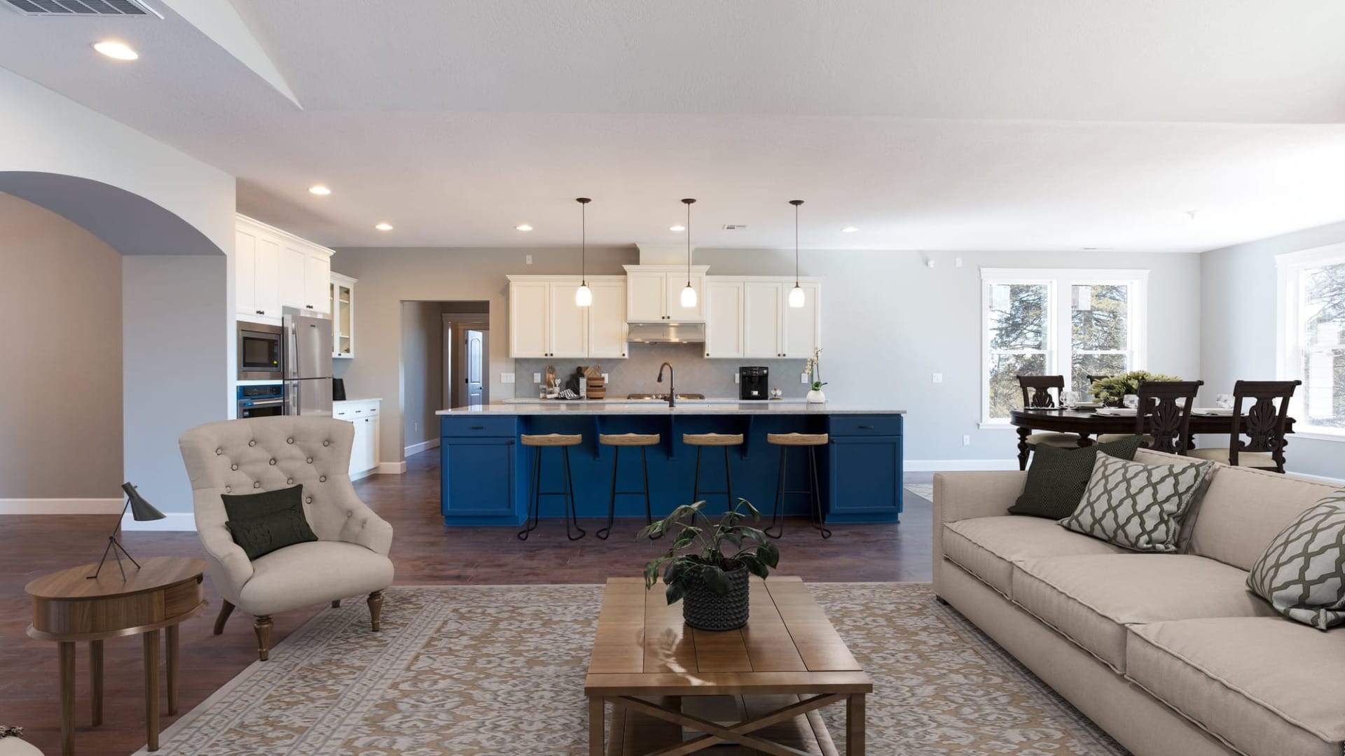 interior of a home build