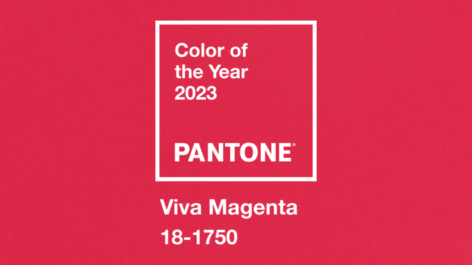 Viva Magenta