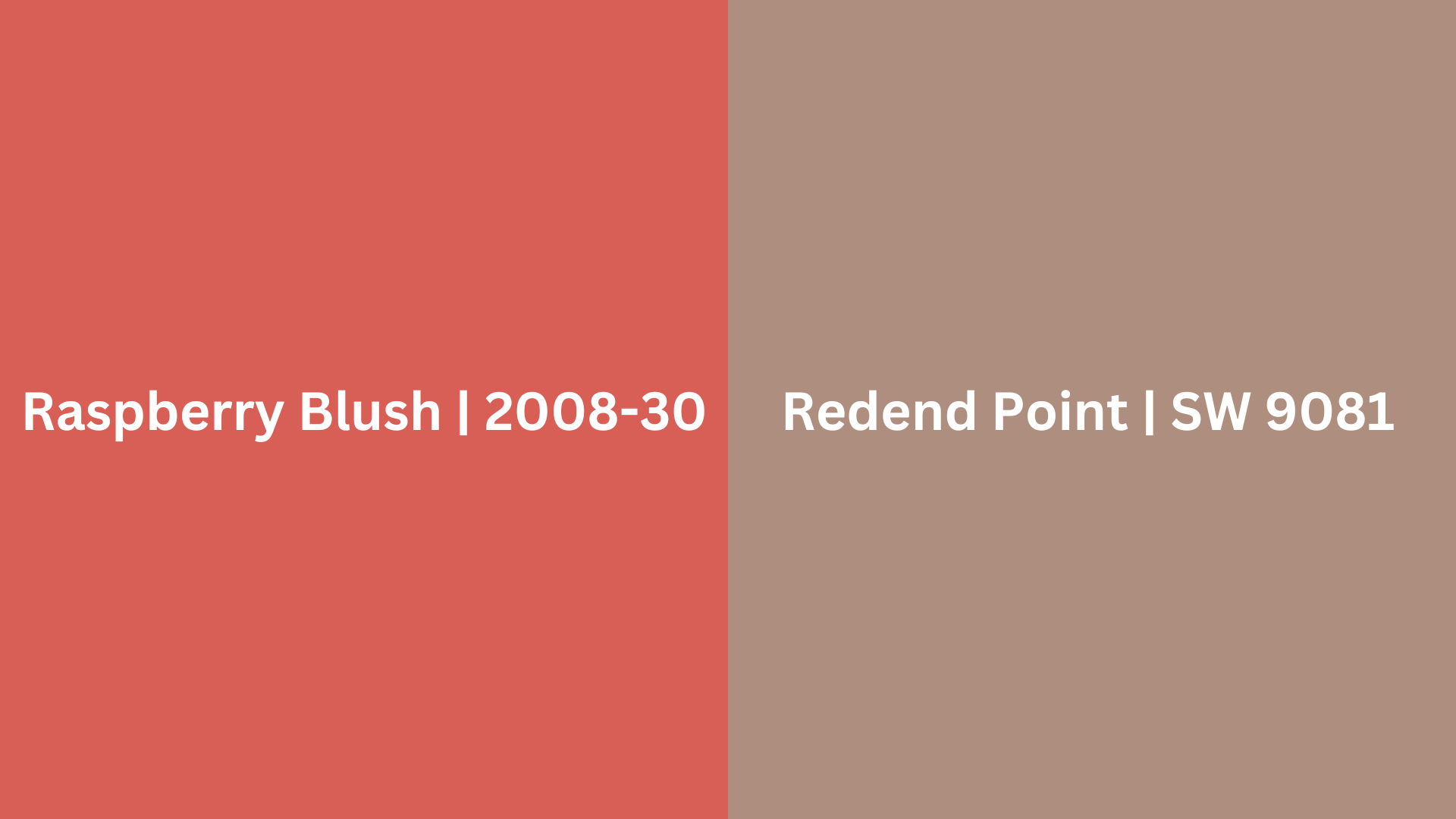 Raspberry Blush, Redend Point