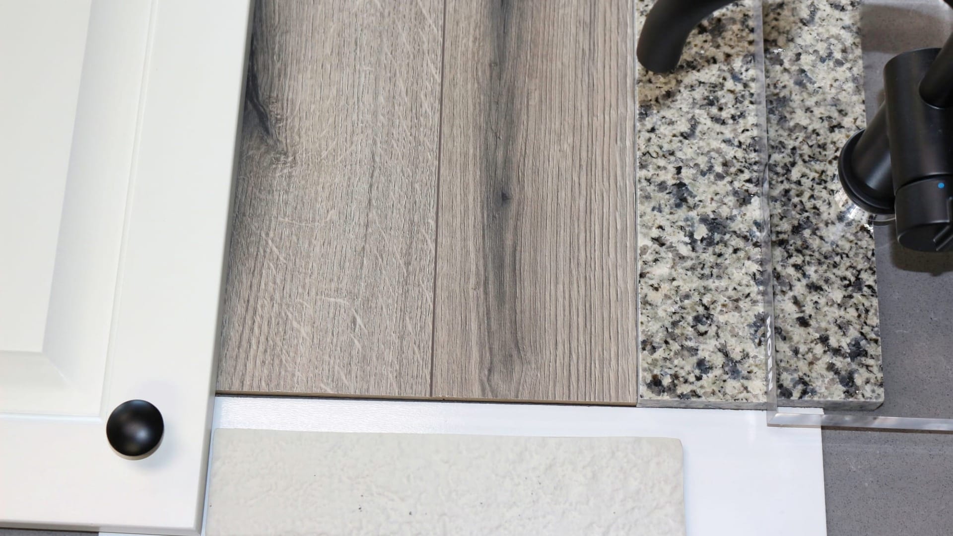 Some flooring ready in a showroom