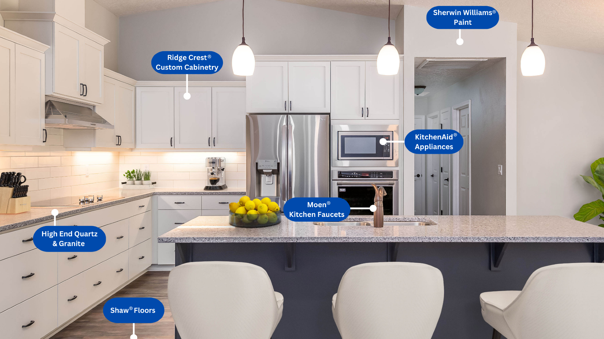 Vendor Products for a house