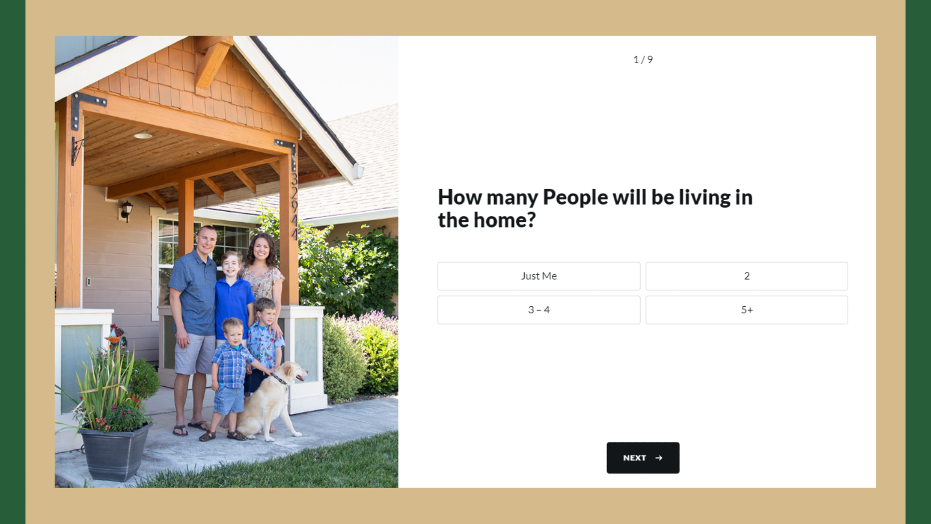 Picture of one of the slides in the Floorplan Quiz