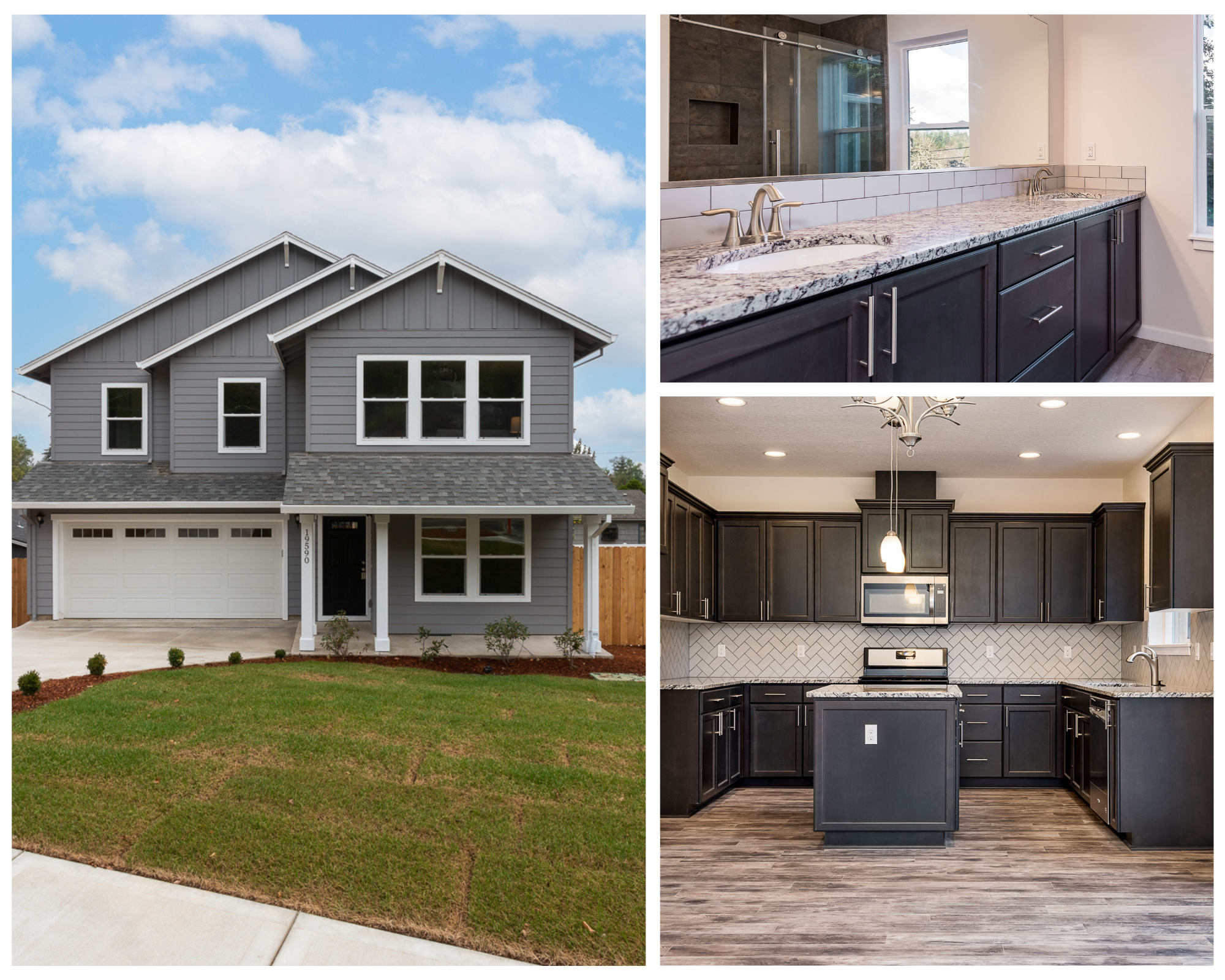 finsihed pictures of outside and inside of Jackson's home