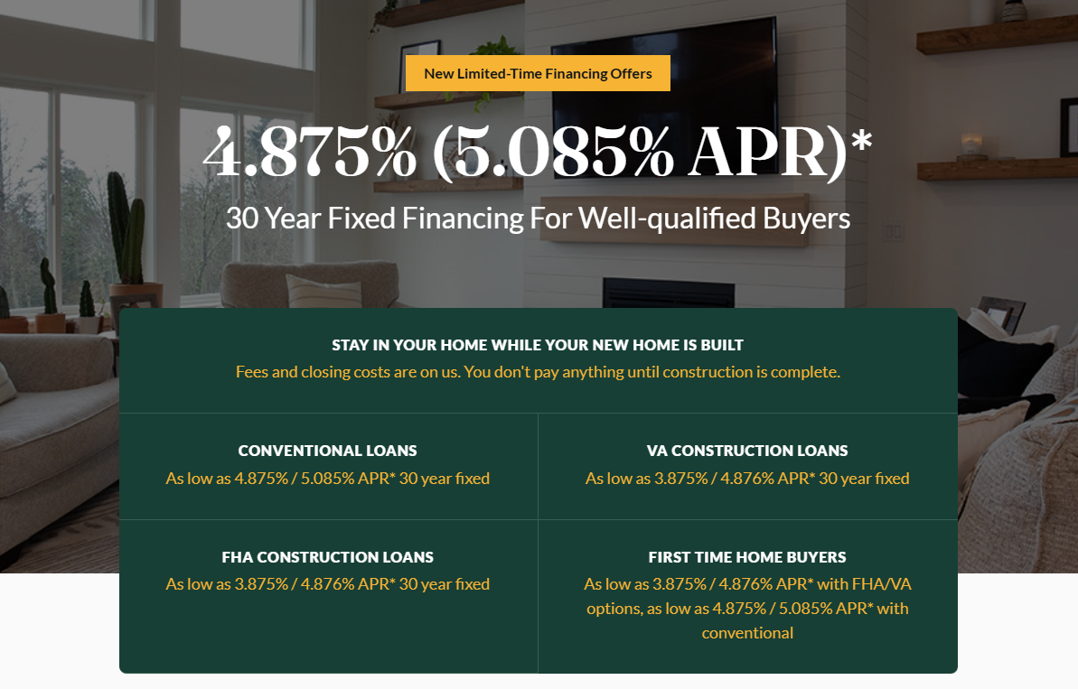 Adair Homes promo image