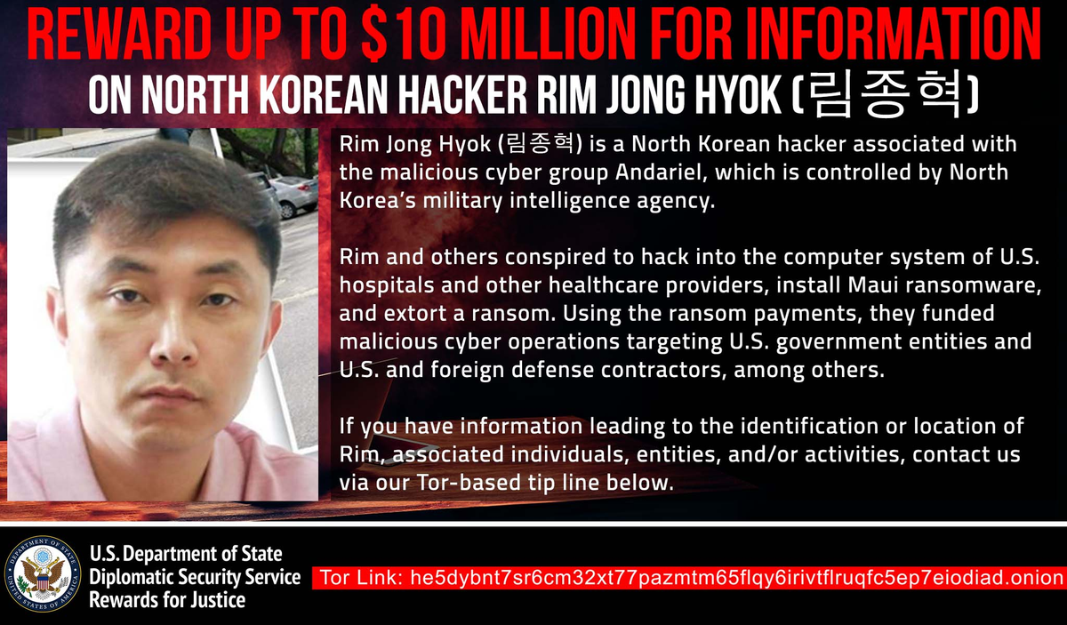 North Korean Military Hacker Indicted for String of US Attacks