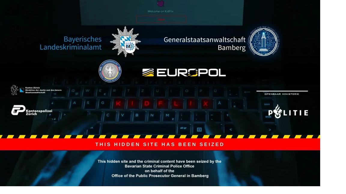 Joint law enforcement operation took down the dark web CSAM platform Kidflix
