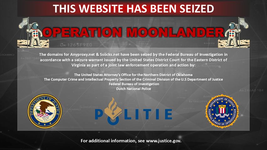US feds seize two top botnet sites in Operation Moonlander