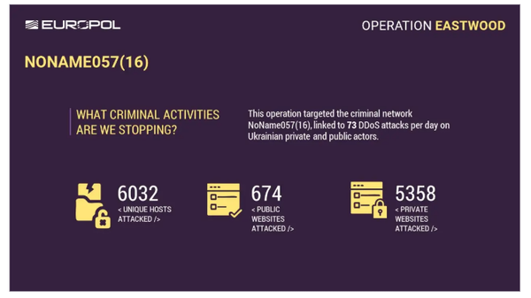 Cops bust up NoName057(16) by seizing servers, issuing warrants, and raiding homes