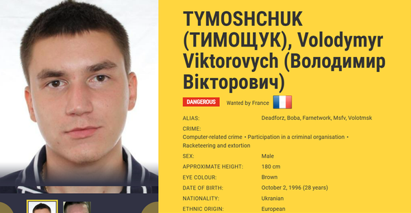 US indicts ransomware dev, offers $10 million reward, puts him on most-wanted list