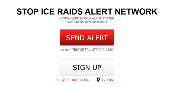 StopICE platform reportedly hit by a breach, 100k users' data exposed to US feds