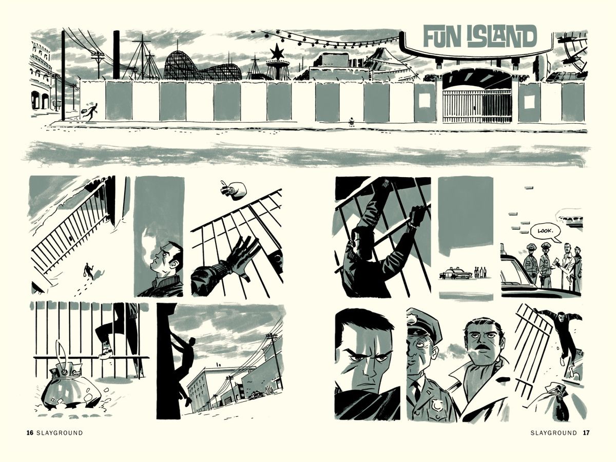 El minigolf abandonado #1 El Parker de atracciones