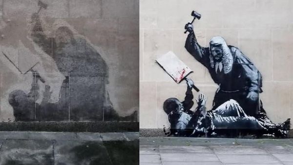 Banksy vs. the Robed Bureaucrats