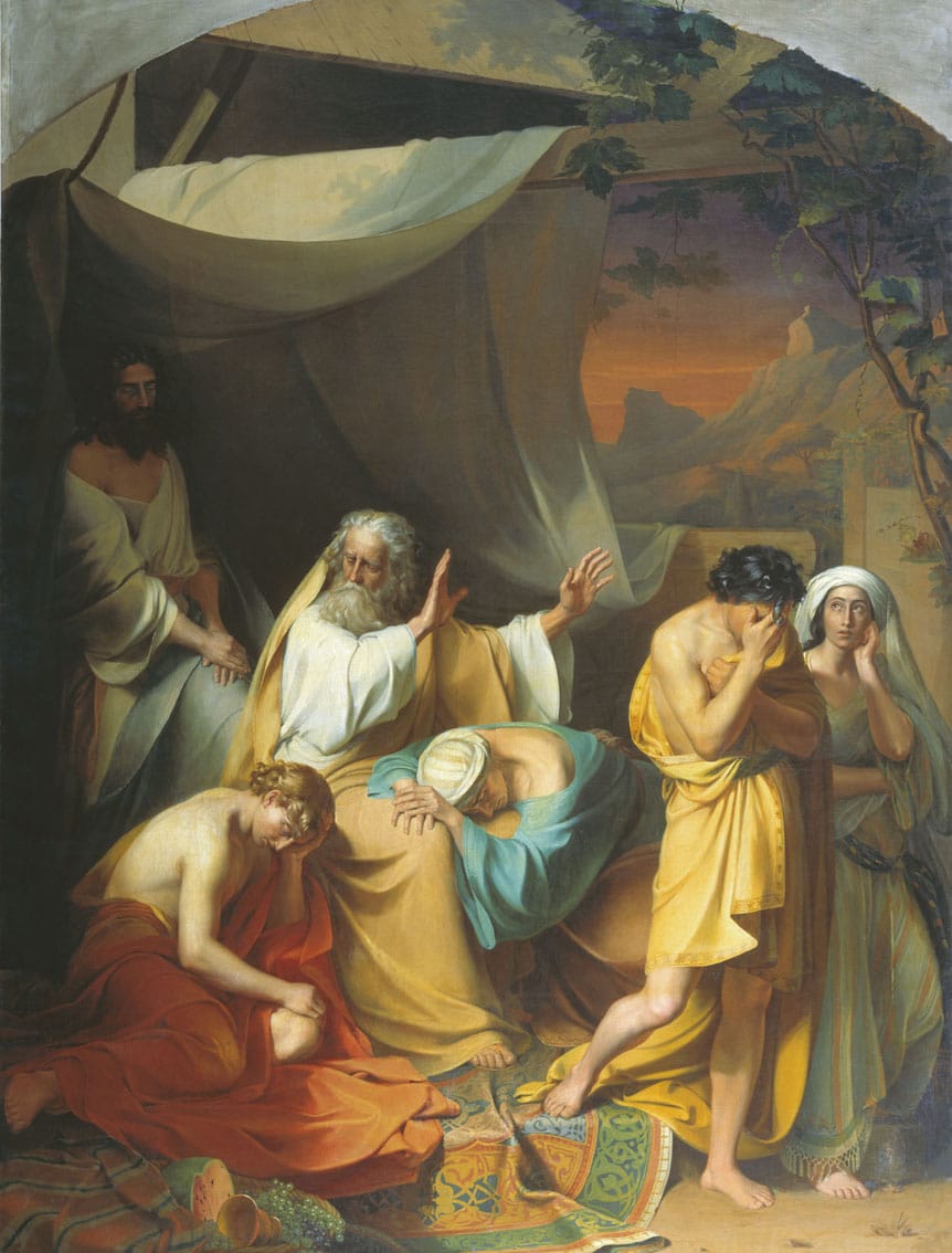 Noah Damning Ham by Ivan Ksenofontov, 19th c.