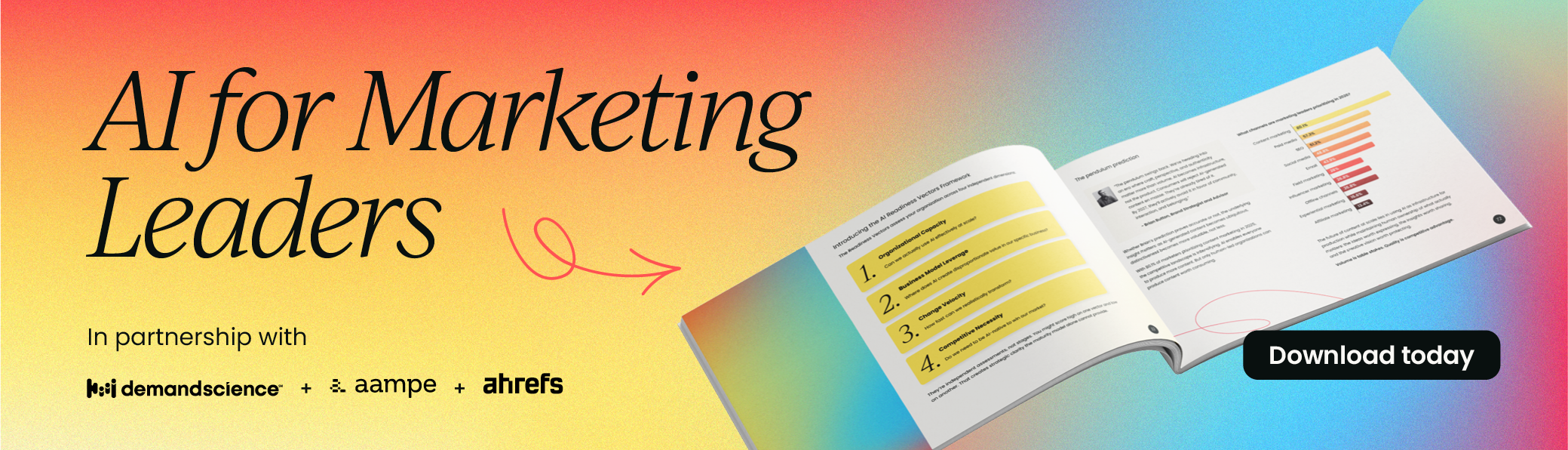 AI for Marketing Leaders eBook – download today