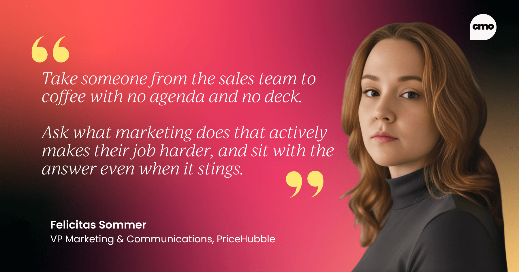 A marketing leader's guide to working with sales