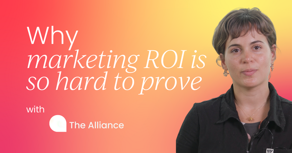 Why measuring marketing ROI is still so hard  (and what actually works)