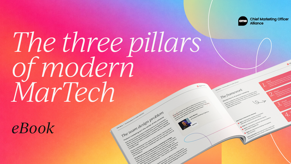 The three pillars of modern MarTech eBook