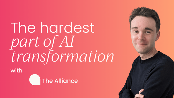 The hardest part of AI transformation  isn't the AI