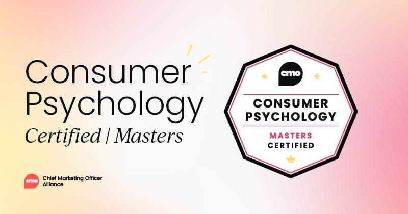 Consumer Psychology Certified: Masters