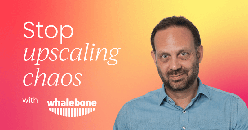 Stop upscaling your chaos:  9 areas startups must fix before they scale