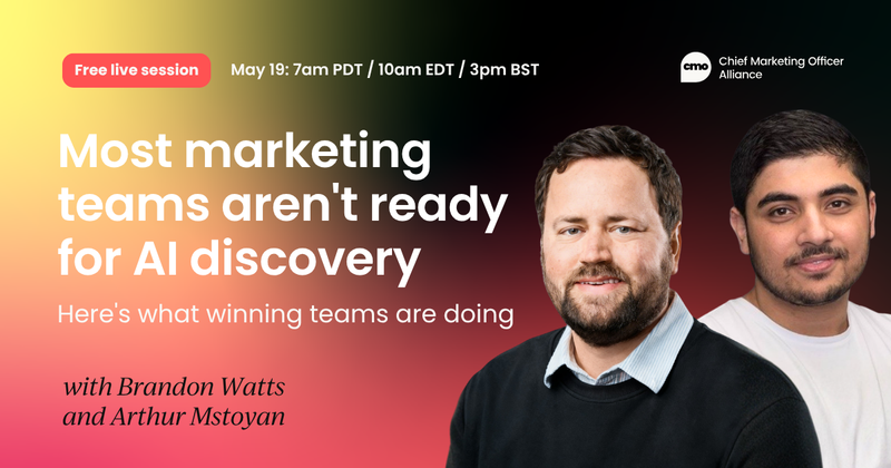 AI Discovery: What winning marketing teams do differently