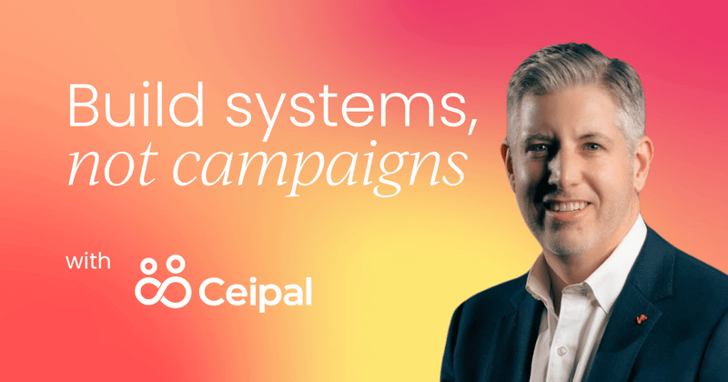 The post-playbook CMO:  Build systems, not just campaigns