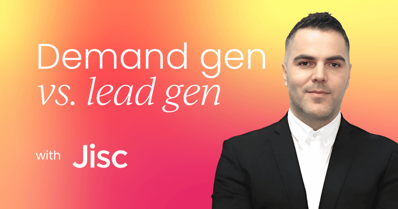 Demand generation vs. lead generation:  What CMOs need to understand