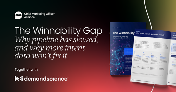 The winnability gap: Why pipeline has slowed, and why more intent data won’t fix it