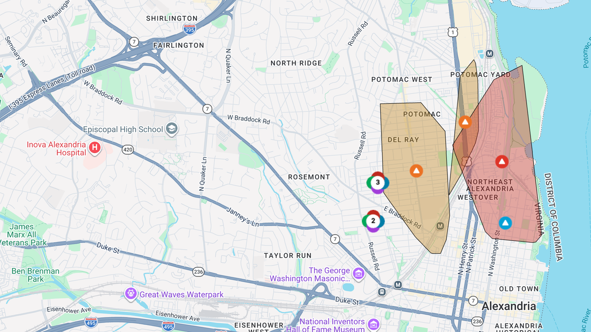 More than 10,000 Alexandria customers lose power Tuesday morning, with no cause given