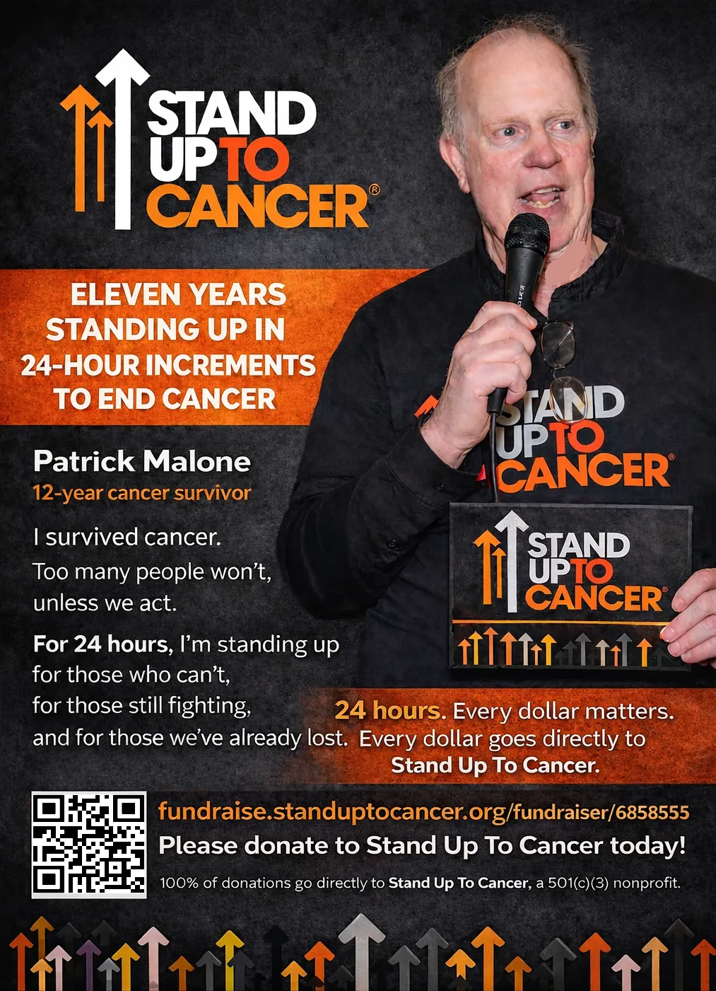 Cancer survivor, Air Force veteran launches 12th annual 24-hour fundraiser at Pork Barrel BBQ