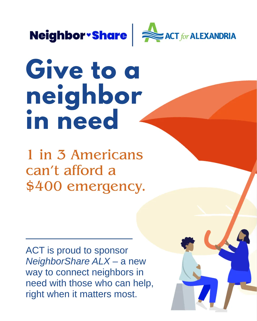 NeighborShare ALX has distributed more than $32,000 to Alexandria families since November launch