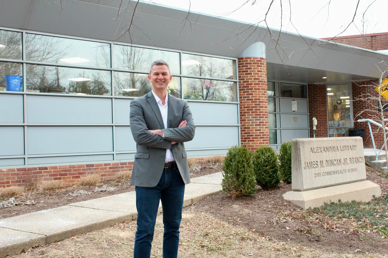 Tim Laderach announces Alexandria City Council campaign