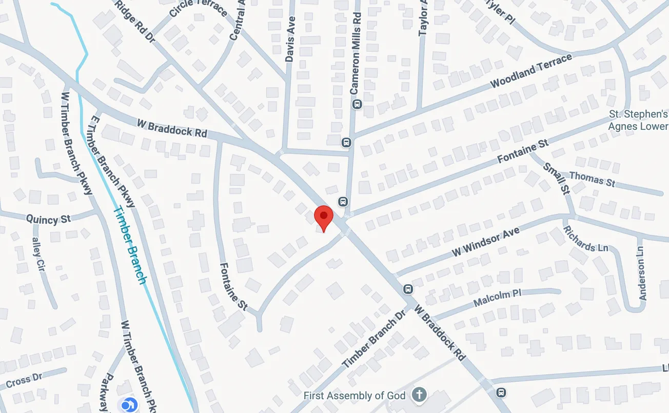 Rollover crash closes West Braddock Road