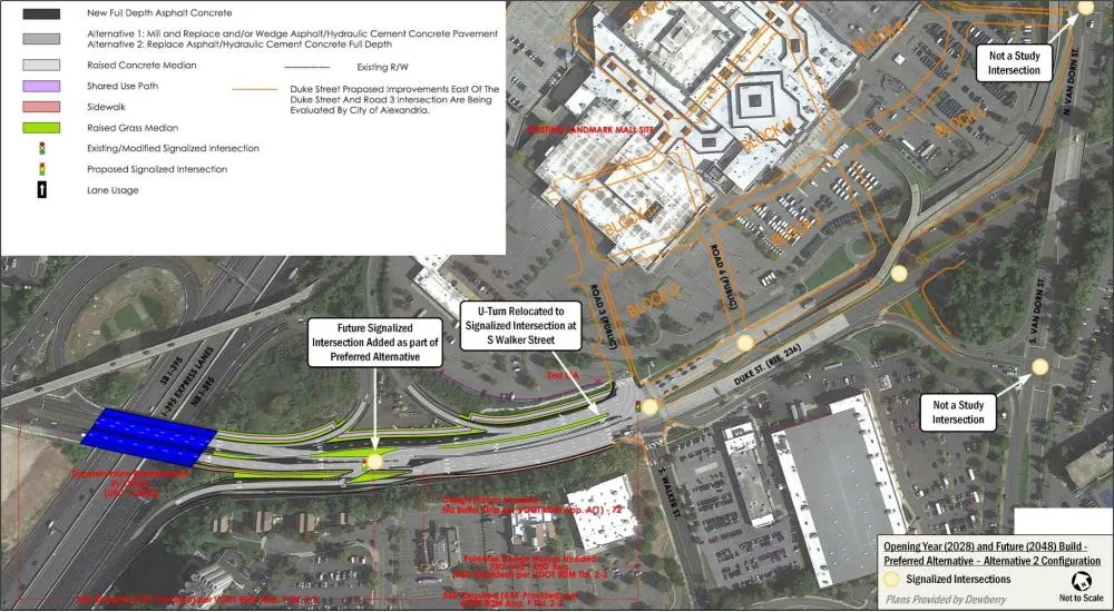 Alexandria to host community meeting on I-395 ramp project tied to Inova hospital development