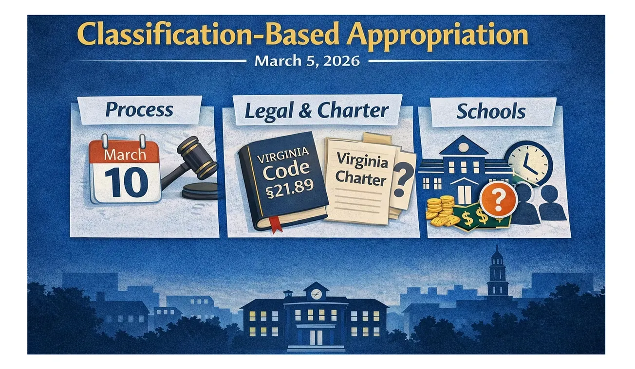 Alexandria school board member pushes back on city's plan to restructure school funding